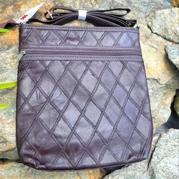 Leather Crossbody Bag - Picture 1 of 10